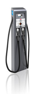 Terra Charge Post, the DC fast charger from the electric vehicle charging infrastructure 